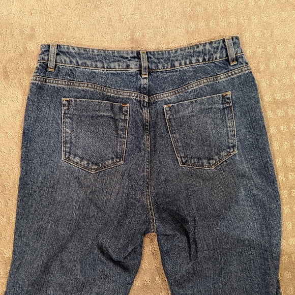 ASOS High Waisted Mom Jeans Size 30" Waist Medium Wash - Picture 8 of 10